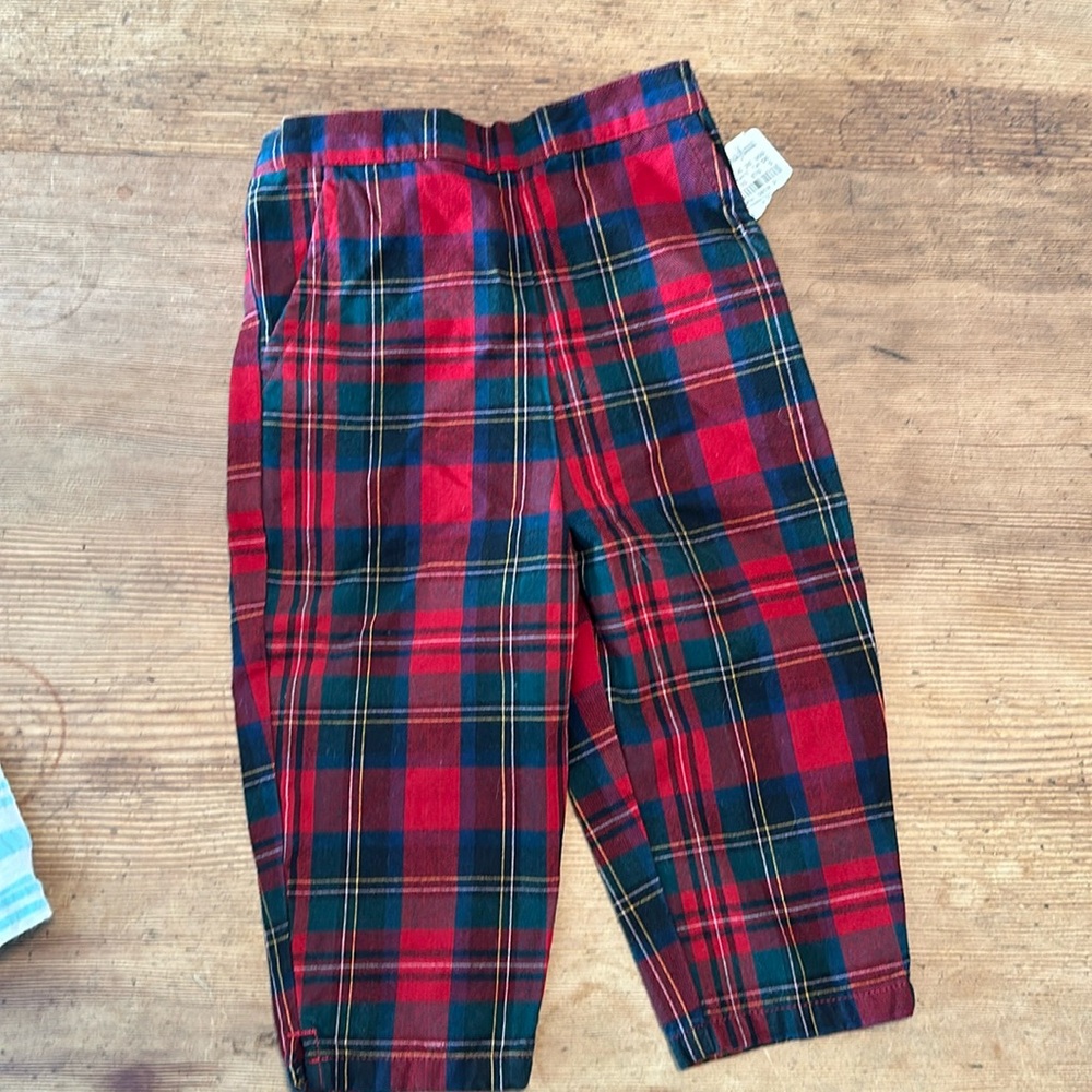 RALPH LAUREN PLAID PANTS